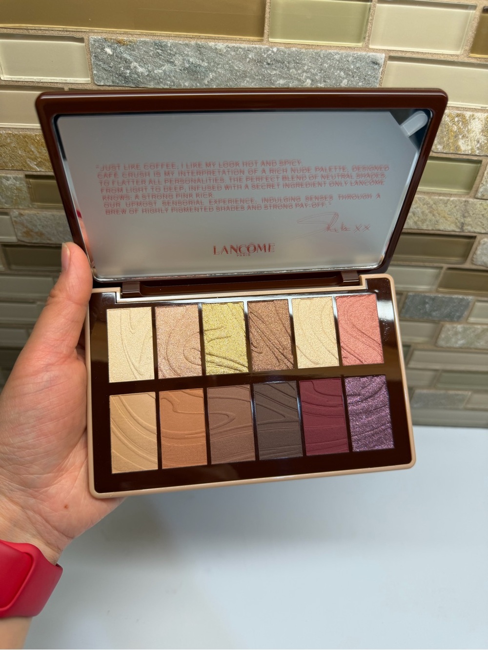 Lancôme Idôle Café Crush 12-Color Eyeshadow Palette
